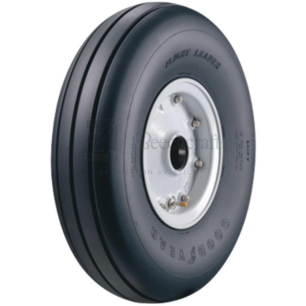 259K48G1 | Goodyear® Aviation Aircraft Rib Tire 25.5x8.75-10 14-Ply